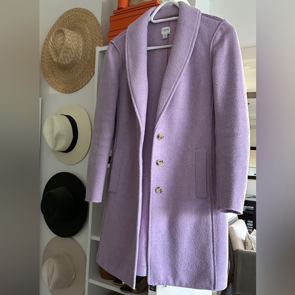 Beautiful lilac wool coat - Picture 2 of 3